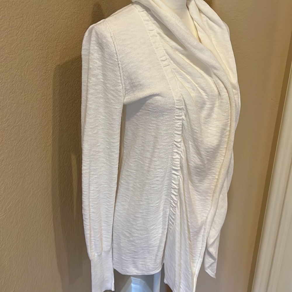 Free People White Drapey Cardigan - Picture 13 of 16